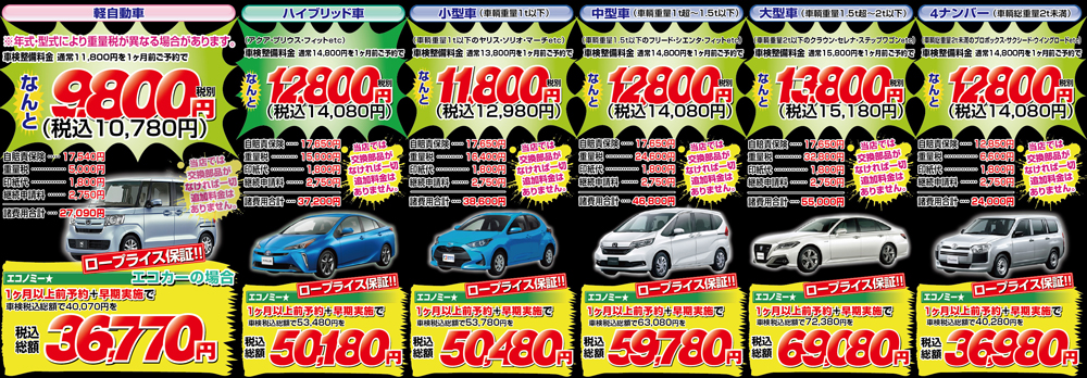 サービス案内（1day車検）｜久留米 1日車検なら【福岡スタンダードRE